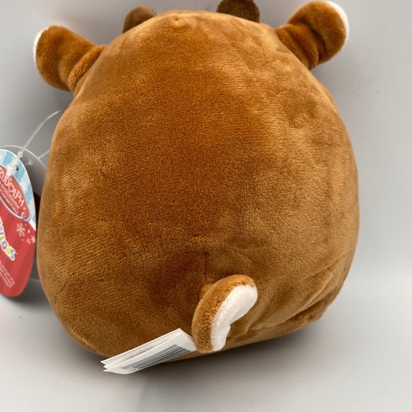 Squishmallow Rudolph The Red Nose Reindeer 5" Christmas Soft Plush Toy NWT HTF - Picture 7 of 8